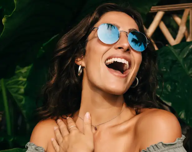 raleigh healthy skin with no down time model smiling